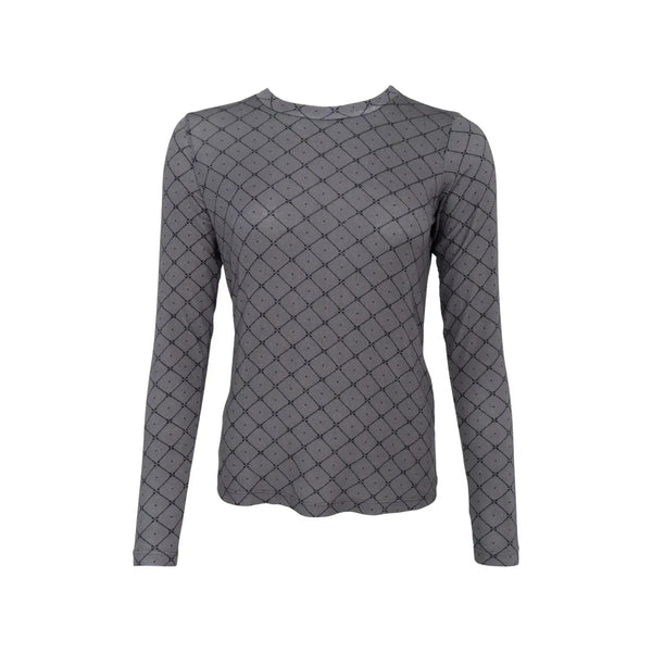 BLACK COLOUR BCAlba Long Sleeve T Shirt  in Grey Mono