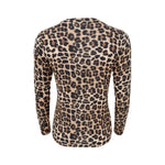 BLACK COLOUR BCAlba Leopard Print Long Sleeve T Shirt  in Natural Leo