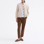 ROSSO35 Cord Trousers in Chestnut