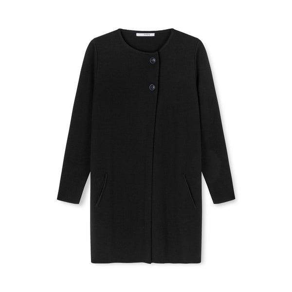 SIBINLINNEBJERG Margit Merino Wool Blend Jumper in Black