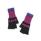 QUINTON & CHADWICK Love Hope Fingerless Gloves in Khaki/Fluo Pink
