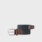 BILLYBELT Elastic Woven Belt in Flannel grey