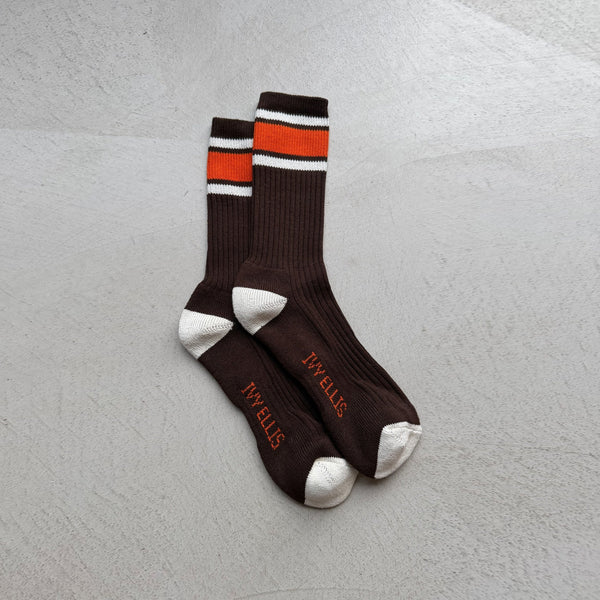 IVY ELLIS Mens Vintage Sport Socks in Ozzie