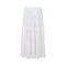 BLACK COLOUR BCHarriet Boho Panel Skirt  in Off White