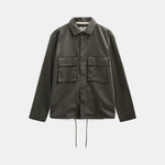 ANERKJENDT Akotto Overshirt in Forest Night