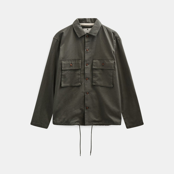ANERKJENDT Akotto Overshirt in Forest Night