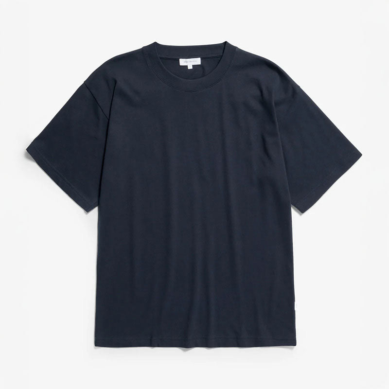 NORSE PROJECTS Norse Standard Heavy Loose T-Shirt in Navy