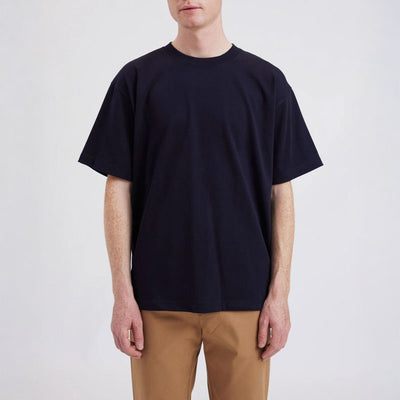 NORSE PROJECTS Norse Standard Heavy Loose T-Shirt in Navy