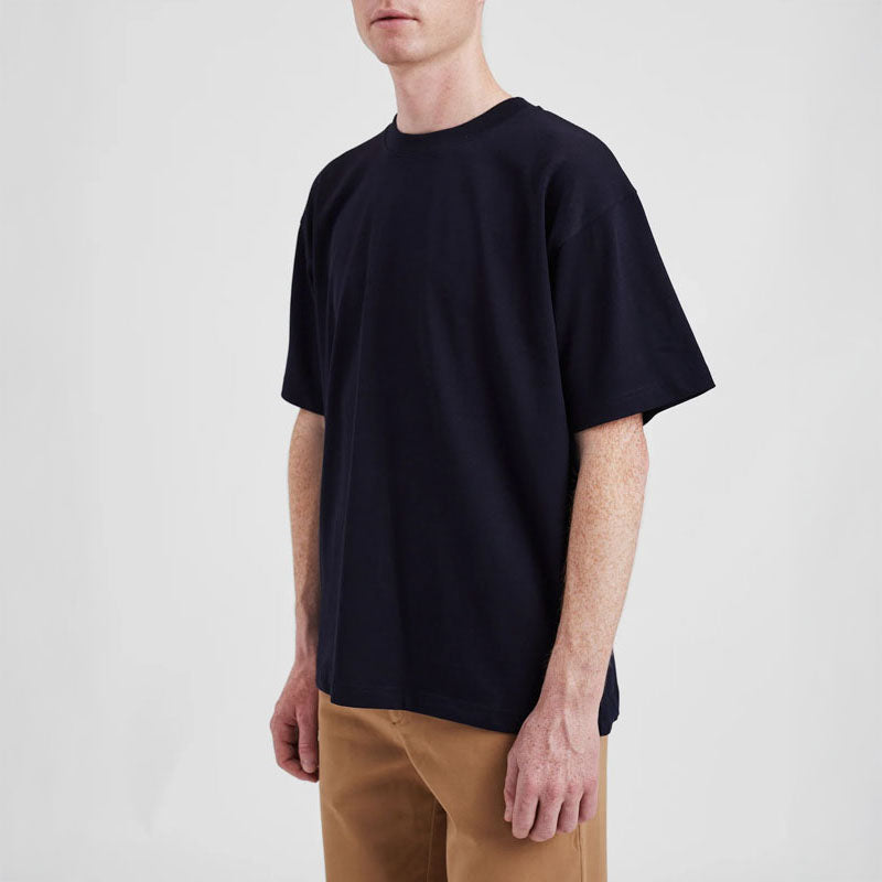 NORSE PROJECTS Norse Standard Heavy Loose T-Shirt in Navy