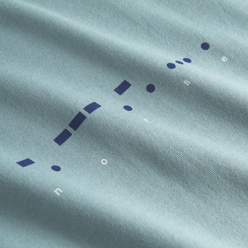 NORSE PROJECTS Johannes Organic Pocket T-Shirt in Greyish Blue