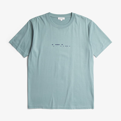NORSE PROJECTS Johannes Organic Pocket T-Shirt in Greyish Blue
