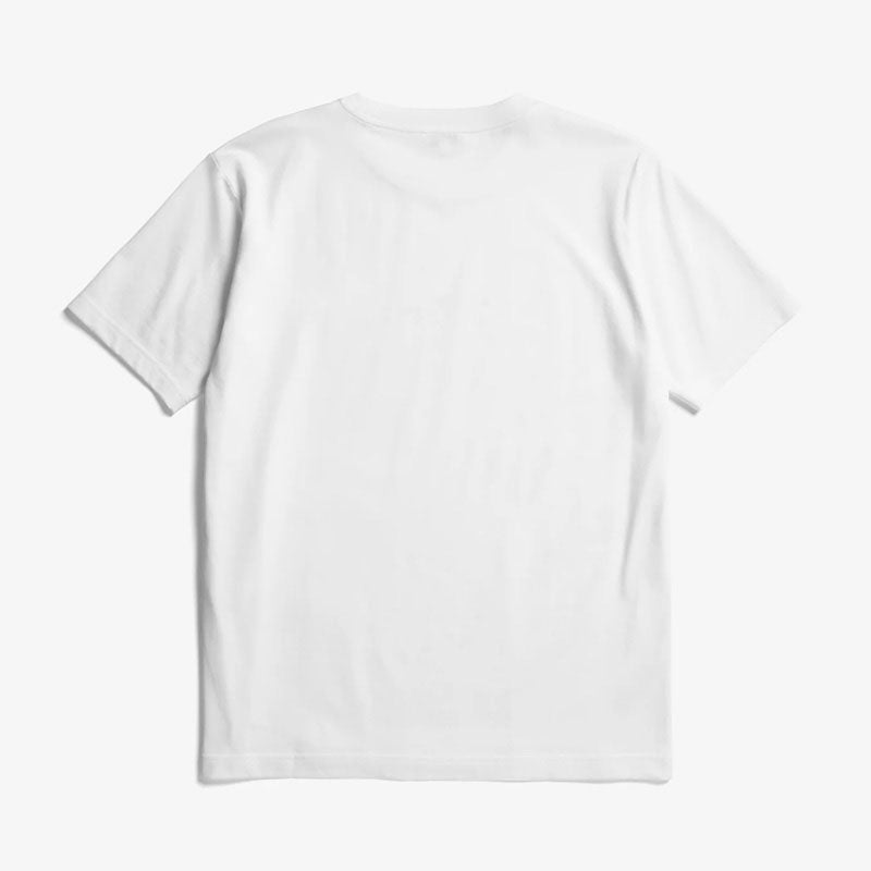 NORSE PROJECTS Johannes Organic Code Print T-Shirt in White
