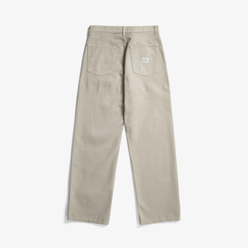 NORSE PROJECTS Mogens Relaxed 5 Pocket Heavy Twill Trousers in Clay