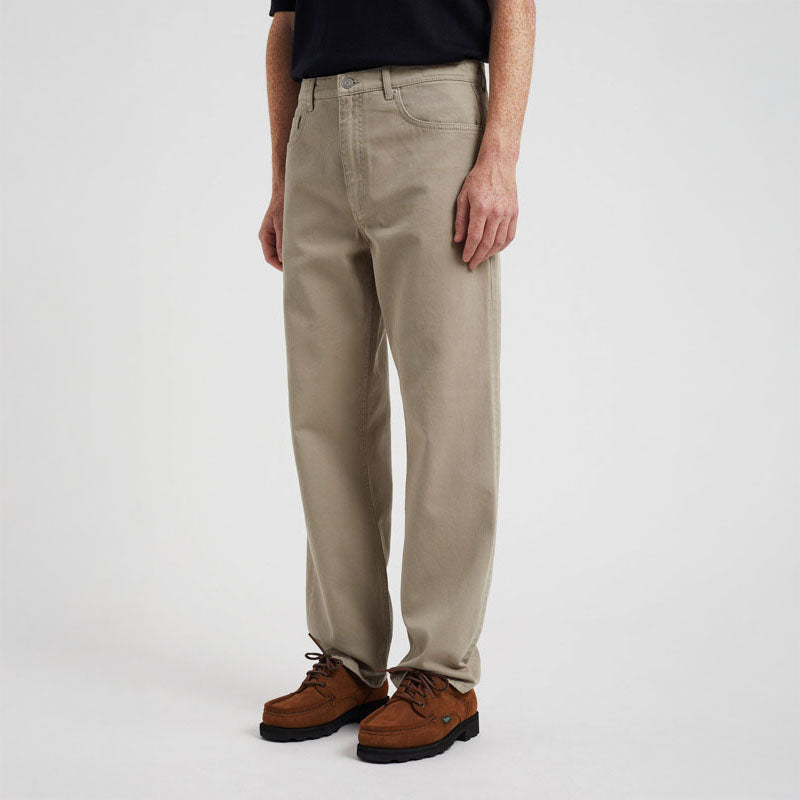 NORSE PROJECTS Mogens Relaxed 5 Pocket Heavy Twill Trousers in Clay