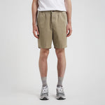 NORSE PROJECTS Ezra Relaxed Organic Stretch Twill Shorts in Moss Green
