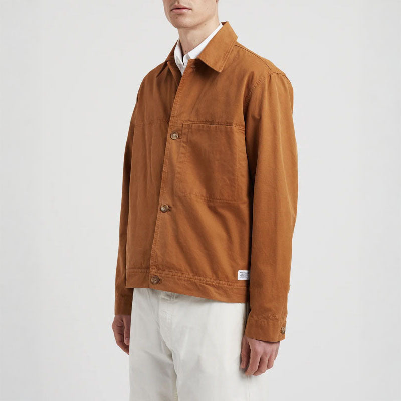 NORSE PROJECTS Marcus Canvas Overshirt in Duck
