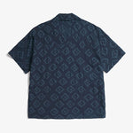 NORSE PROJECTS Mads Batik S/S Shirt in Navy