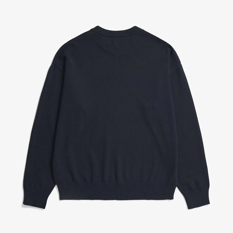 NORSE PROJECTS Jonas Cotton Sweater in Navy