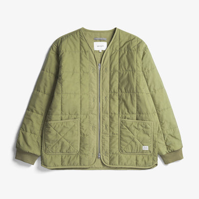 NORSE PROJECTS Military Liner Jacket in Moss Green