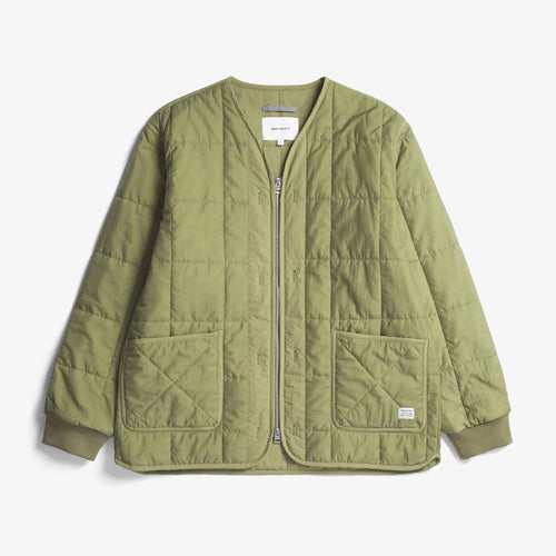 NORSE PROJECTS Military Liner Jacket in Moss Green