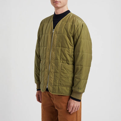NORSE PROJECTS Military Liner Jacket in Moss Green
