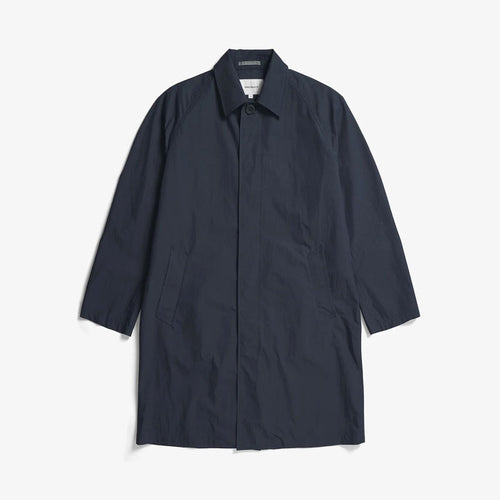 NORSE PROJECTS Vargo Tech Poplin Mac in Navy
