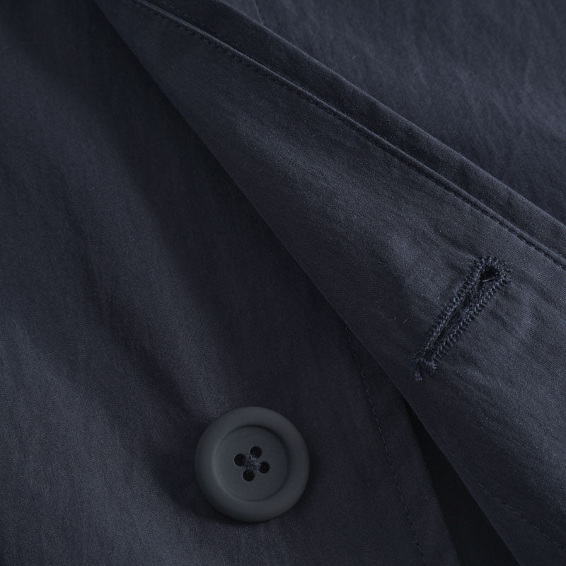 NORSE PROJECTS Vargo Tech Poplin Mac in Navy