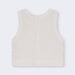 THE NEW SOCIETY Melissa Linen Top in Pure Cloud