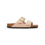 BIRKENSTOCK Arizona Birko-Flor Sandals in Triples New Beige/Pink Clay