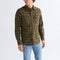 WRANGLER Western Check Shirt in Olive Night