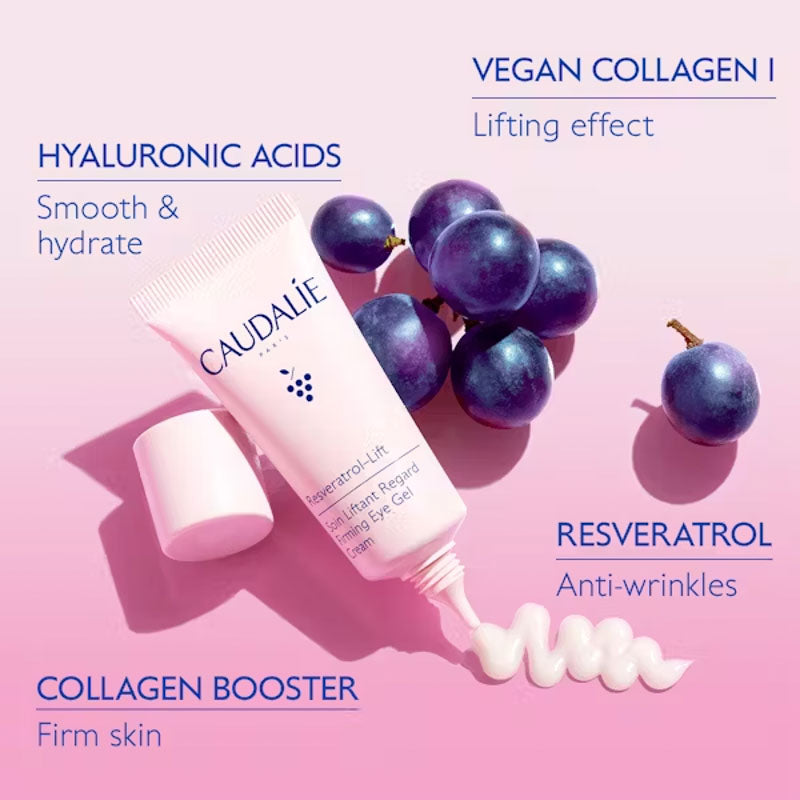 CAUDALIE Resveratrol Lift Firming Eye Gel Cream 15ml