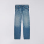 EDWIN Kaihara Regular Straight Indigo Lightweight Red Selvage Jeans in Blue Light Used