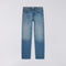 EDWIN Kaihara Regular Straight Indigo Lightweight Red Selvage Jeans in Blue Light Used