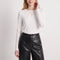 ARTLOVE Mirea Fitted Long Sleeve T Shirt in White