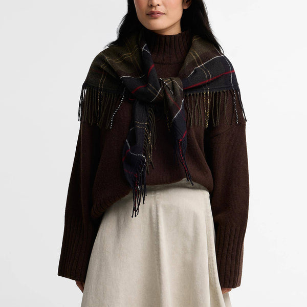 BARBOUR Kirklees Tartan Scarf in Classic Tartan