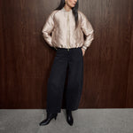 MOS MOSH MMCindy Draciel Barrel Leg Jeans in Black