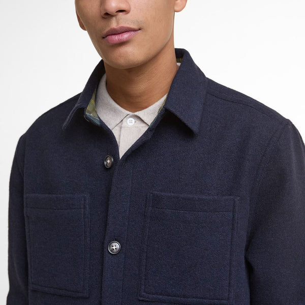 BARBOUR Marlow Overshirt in Navy