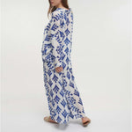 BLE RESORTWEAR Beach Shirt  in Blue