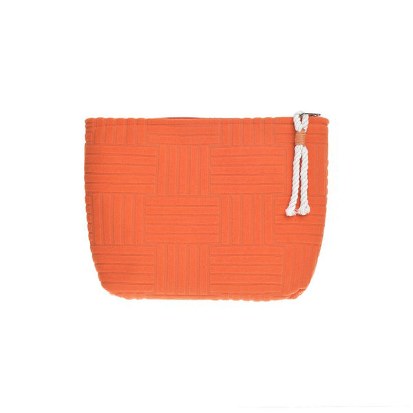 BLE RESORTWEAR Orange Clutch in Orange
