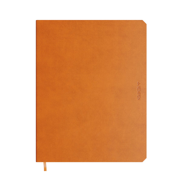 de KEMPEN Blank Notebook in Orange
