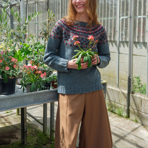 QUINTON & CHADWICK Chunky Fairisle Jumper in Lomand