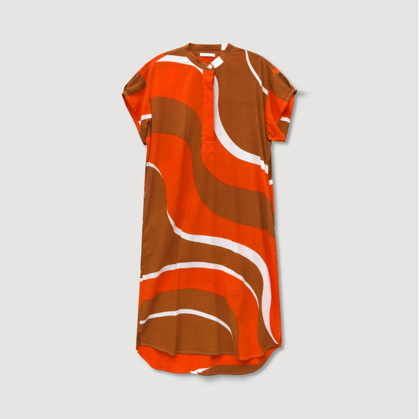 MAPOESIE Syracuse Madone Dress in Orange