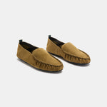 BEATRIZ FUREST Kiowa Moccasins in Khaki