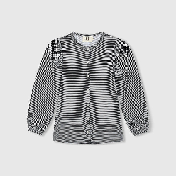 BEATRIZ FUREST Champagne Shirt in White/Black