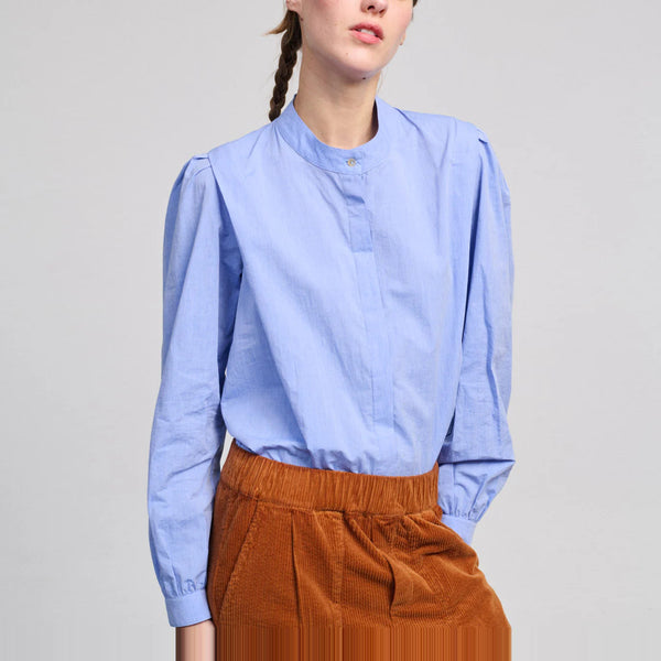 BEATRIZ FUREST Alegra Shirt in Blue