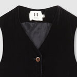 BEATRIZ FUREST Harris Waistcoat in Black