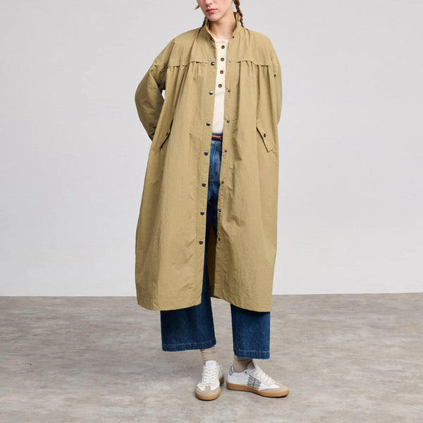 BEATRIZ FUREST Baloo Trench Coat in Craft