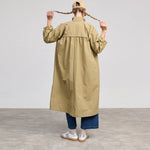 BEATRIZ FUREST Baloo Trench Coat in Craft