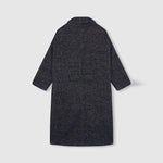 BEATRIZ FUREST Smoking Coat in Navy/Beige