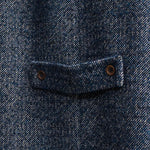 BEATRIZ FUREST Smoking Coat in Navy/Beige